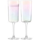 Iridescence Champagne Flutes (Set of 4)
