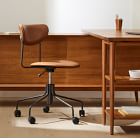 Petal Leather Swivel Office Chair