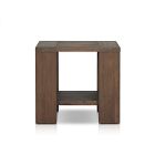 Reed Reclaimed Wood Outdoor Side Table (22&quot;)