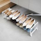 Yamazaki Tower Two-Tier Rolling Shoe Rack