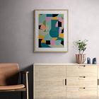 Abstract Collage 12 Framed Wall Art by Beth Vassalo