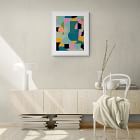 Abstract Collage 12 Framed Wall Art by Beth Vassalo