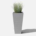 Veradek Column Grooved Planter