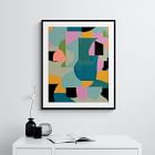 Abstract Collage 12 Framed Wall Art by Beth Vassalo
