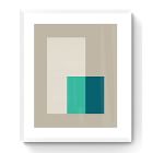Bentuk I Framed Wall Art by Susana Paz