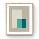 Bentuk I Framed Wall Art by Susana Paz