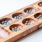 Mango Wood Mancala Game Board