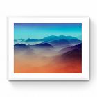 Mountainous Landscape Framed Wall Art by Angel Estevez