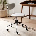 Petal Upholstered Swivel Office Chair