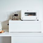 Open Box: Yamazaki Wide Bread Box, White