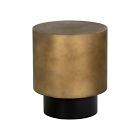 Modern Steel Side Table (18")