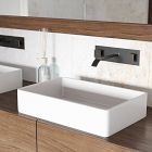VIGO Mangnolia Modern Rectangular Vessel Sink