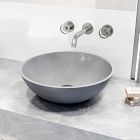 VIGO Ravenna Round Stone Vessel Sink