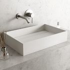 VIGO Montauk Rectangular Modern Matte Vessel Sink