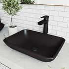 VIGO Scottile Rectangular Vessel Sink