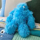 Bright Blue Monster Pillow