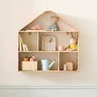 House Rattan Shelf (25")