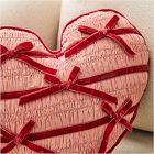 Gathered Heart Pillow