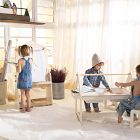 Coco Village Wooden Art &amp; Sensory Table w/ Stools