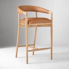 Irvine Leather Counter Stool