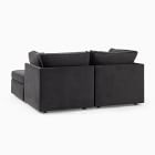 Harris 3-Piece Small Ottoman Sectional (70"&ndash;78")
