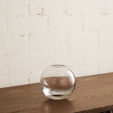 Glass Bud Vase - 4.25"H