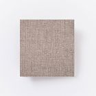 Telluride Outdoor 4-Piece L-Shaped Cushion Cover Sectional, Sunbrella Marvel Mushroom