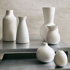 Pure White Matte Ceramic Vases