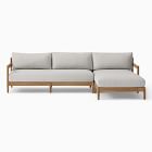 Hargrove Outdoor 2-Piece Chaise Sectional (100")