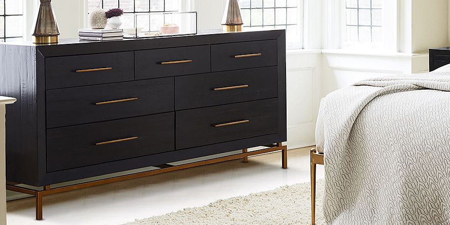 west elm black dresser Four Hands Noeline 6 Drawer Dresser main image 1