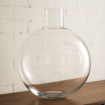 Short Wide Vase - 16.5"H