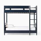 Mid-Century Twin Bunk Bed, Navy