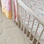 Organic Little Garden Floral Crib Fitted Sheet