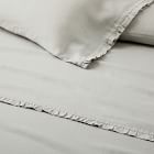 European Flax Linen Ruffle Sheet Set