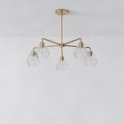 Sculptural 5-Light Geo Chandelier