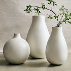 Oversized Pure White Ceramic Collection