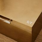 Mid-Century Champagne Lacquer Jewelry Boxes