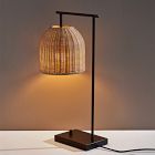 Louisa Rattan Table Lamp (24.5")