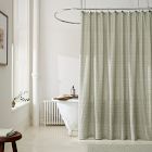 Reese Cotton Linen Shower Curtain