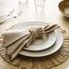 TALLO de OLIVO Fique Fringe Napkin Ring