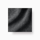 Berkshire Counter Stool Cushion, Performance Distressed Velvet, Black