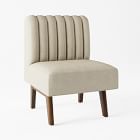 Novak Banquette - Vertical Channel Tufting