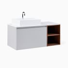 Baylor Floating Open Storage Single Bathroom Vanity (42")