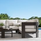 Caldera Aluminum Outdoor 3-Piece L-Shaped Sectional (100")
