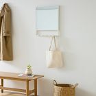 Floating Lines Metal Wall Mirror