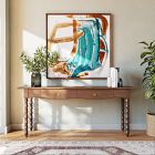 Maujer Spindled Wood Console Table (72")
