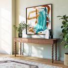 Maujer Spindled Wood Console Table (72")