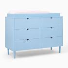 Mitzi 6-Drawer Changing Table (48") - Blue