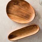 Organic Shaped Wood Serving Platters