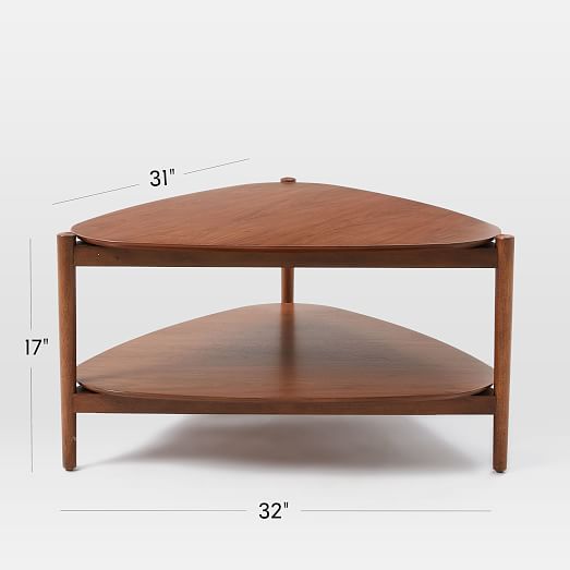 Retro Tripod Coffee Table | Modern Living Room Furniture | West Elm